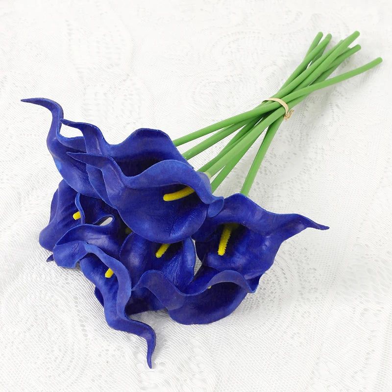 Künstlicher Calla-Lilienstrauß – Dekorative Blumen mit echter Haptik