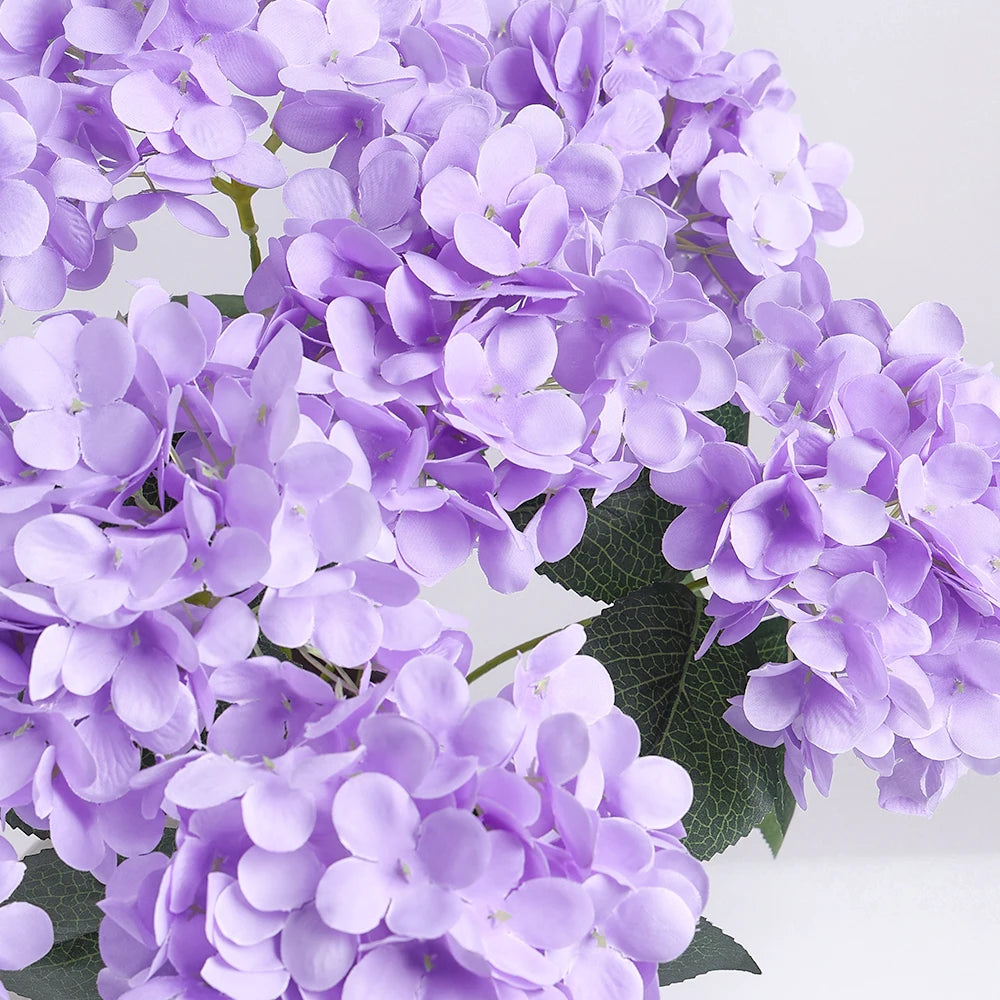 Künstliche Lila Hortensie – 46 cm Seidenblumen-Strauß
