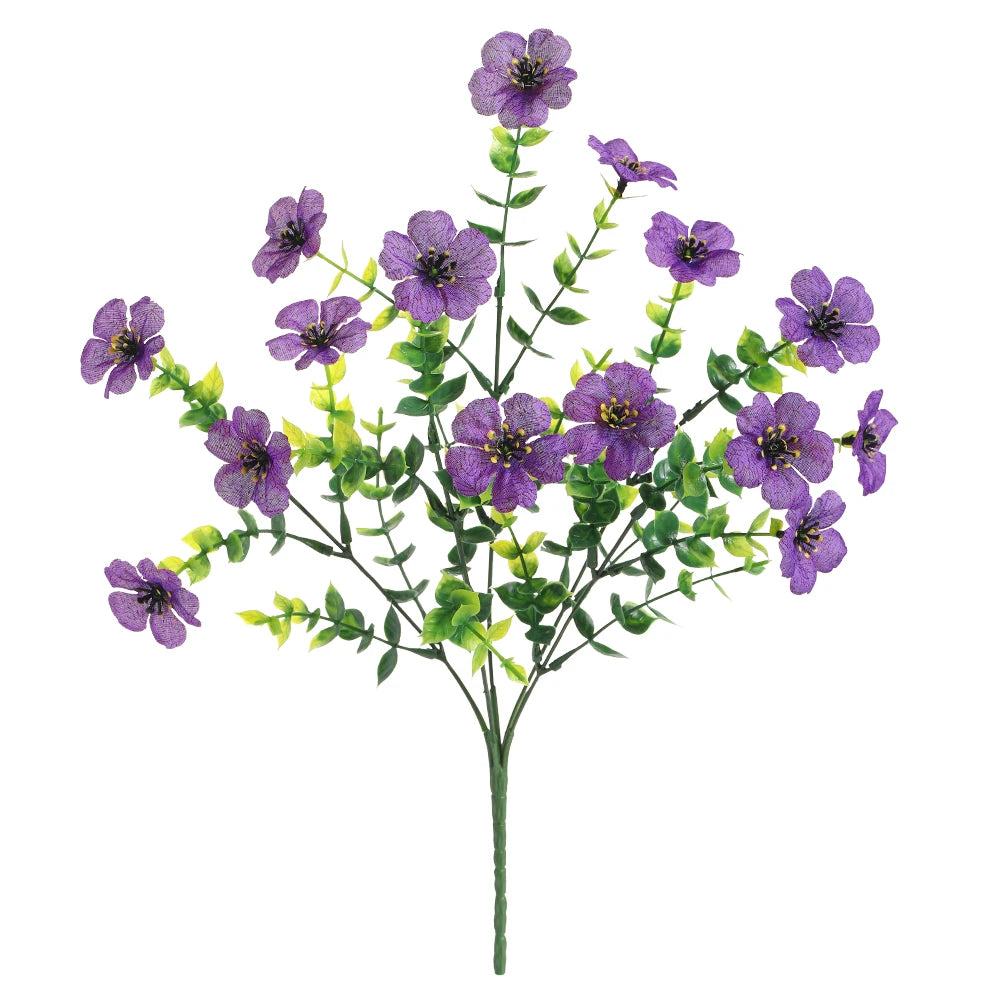 Künstlicher Blumenstrauß – 35 cm Dekoblumen für Zuhause & Hochzeit