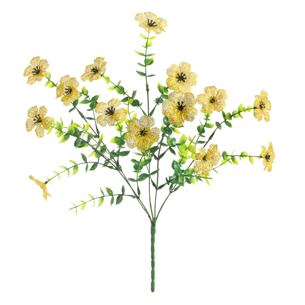 Künstlicher Blumenstrauß – 35 cm Dekoblumen für Zuhause & Hochzeit