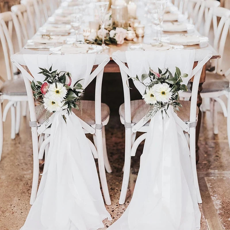 Künstliche Gerbera-Gänseblümchen aus Seide – Realistische Dekoblumen für Hochzeit Brautstrauß Zuhause Tisch Garten & Partydekoration