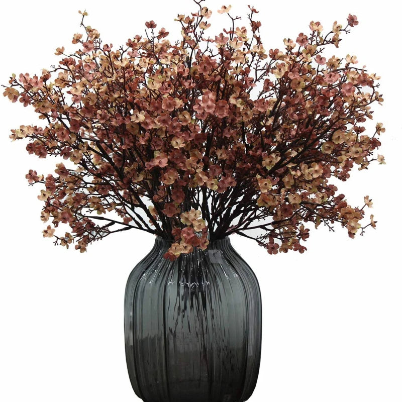 Künstliche Kirschblüten mit Schleierkraut – Dekorative Blumenzweige