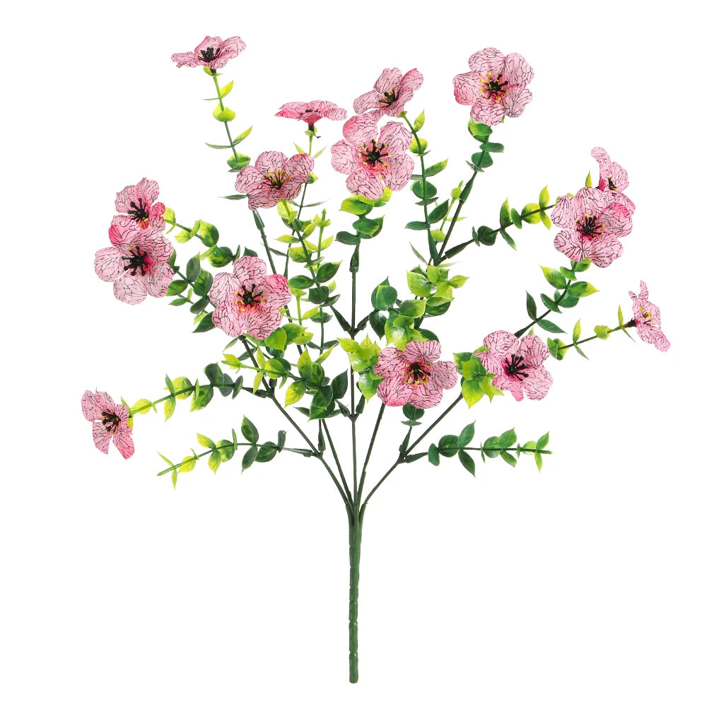 Künstlicher Blumenstrauß – 35 cm Dekoblumen für Zuhause & Hochzeit