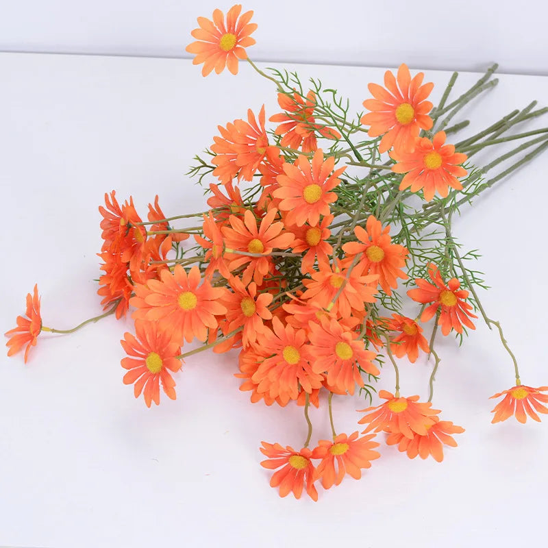 Künstliche Holländische Chrysantheme – Kleine Gänseblümchen & Kamillenblüten
