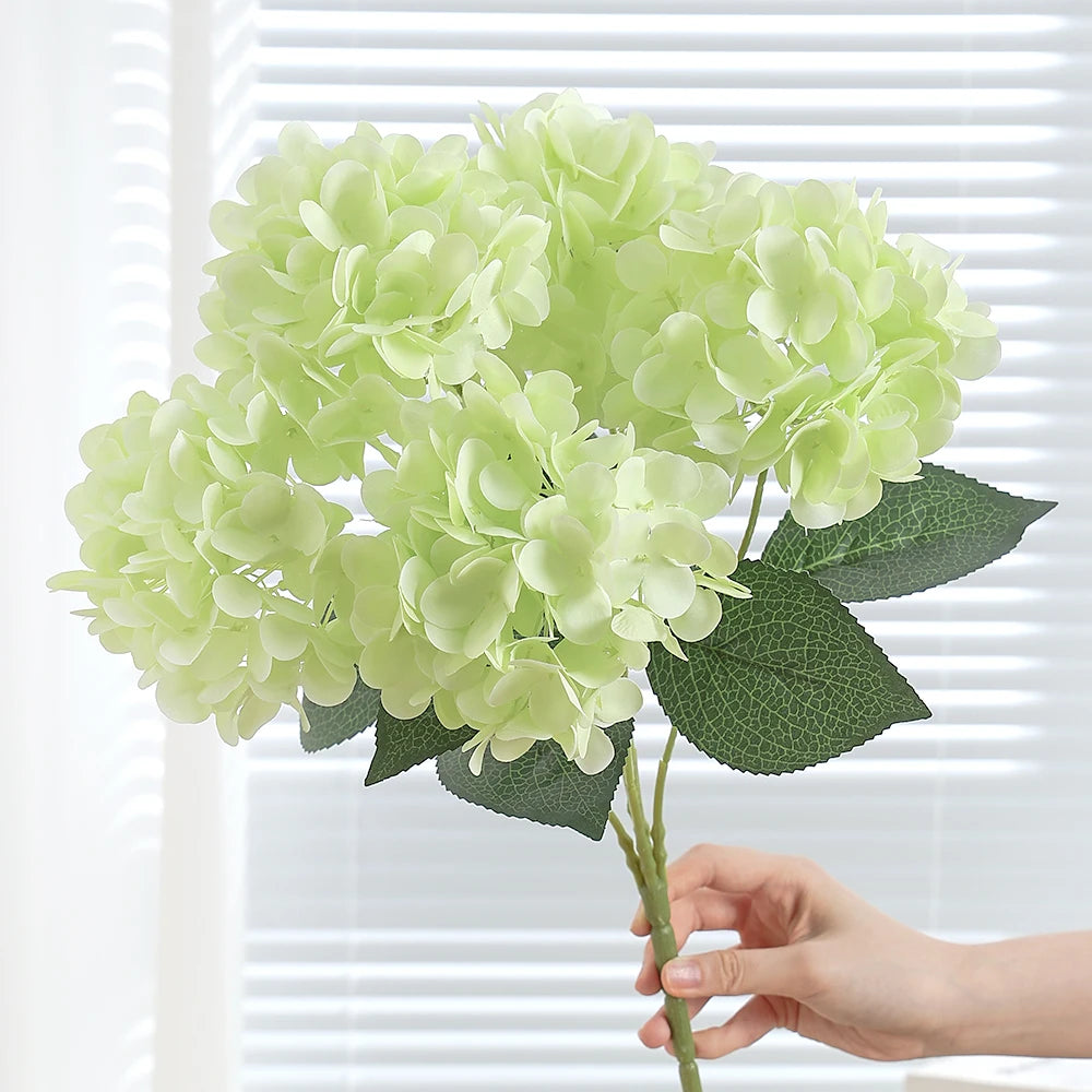 Künstliche Lila Hortensie – 46 cm Seidenblumen-Strauß