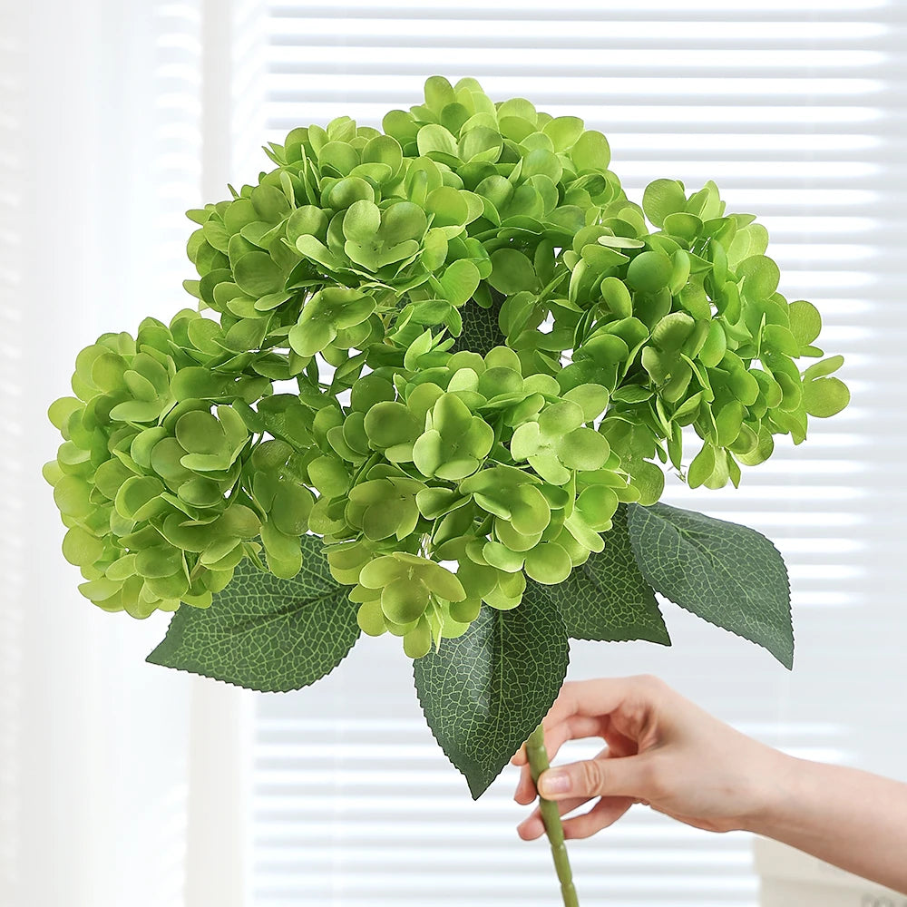 Künstliche Lila Hortensie – 46 cm Seidenblumen-Strauß
