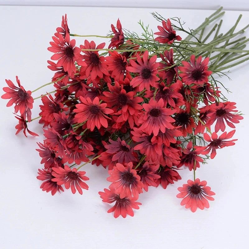 Künstliche Holländische Chrysantheme – Kleine Gänseblümchen & Kamillenblüten