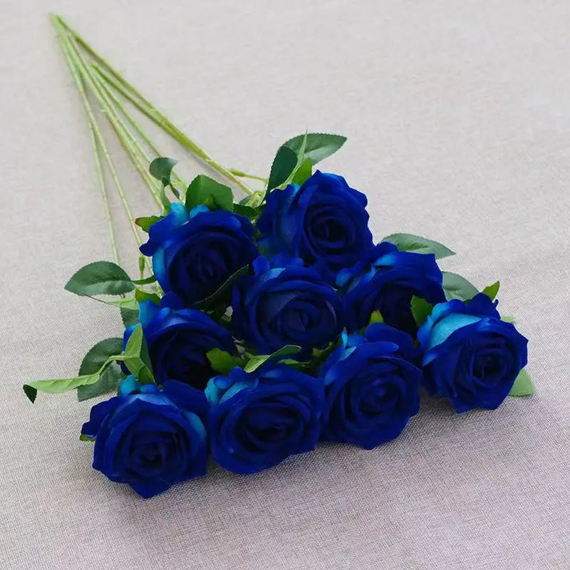 Künstlicher Roter Rosenzweig – Realistische Dekorative Rosen