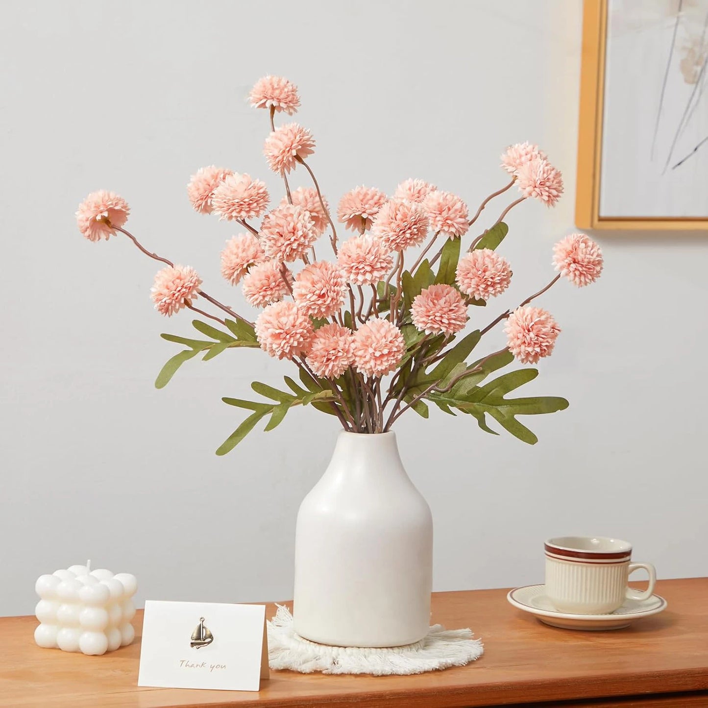 Künstliche Seiden-Chrysantheme – Dekorative Kunstblume