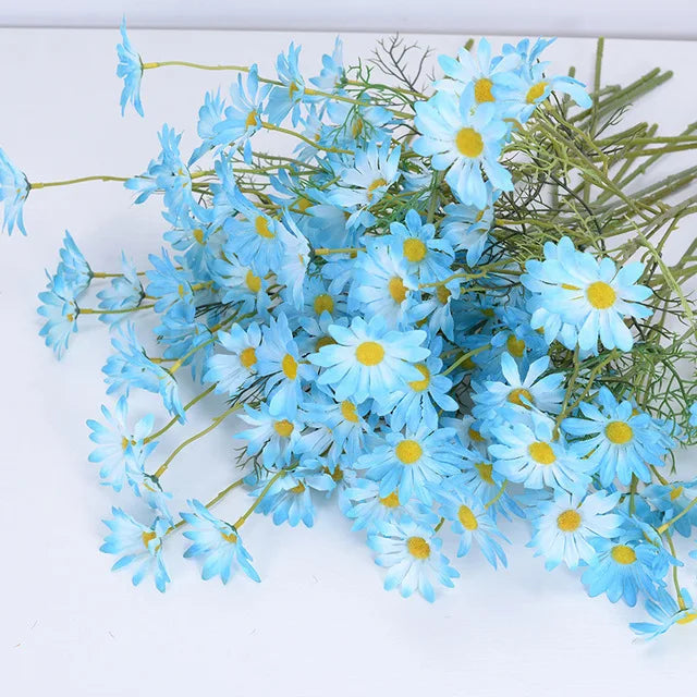 Künstliche Holländische Chrysantheme – Kleine Gänseblümchen & Kamillenblüten