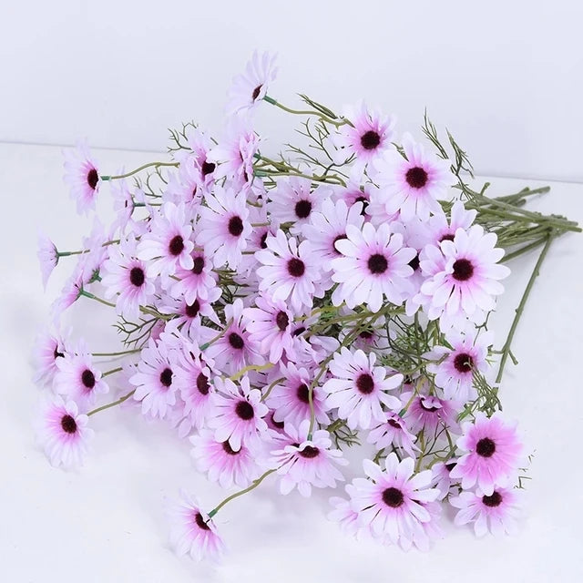Künstliche Holländische Chrysantheme – Kleine Gänseblümchen & Kamillenblüten