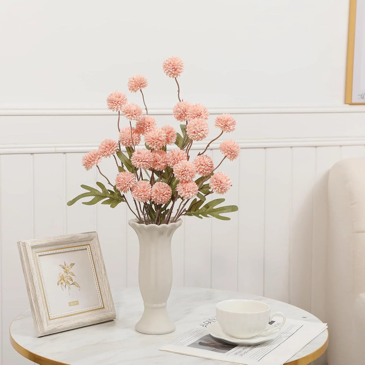 Künstliche Seiden-Chrysantheme – Dekorative Kunstblume