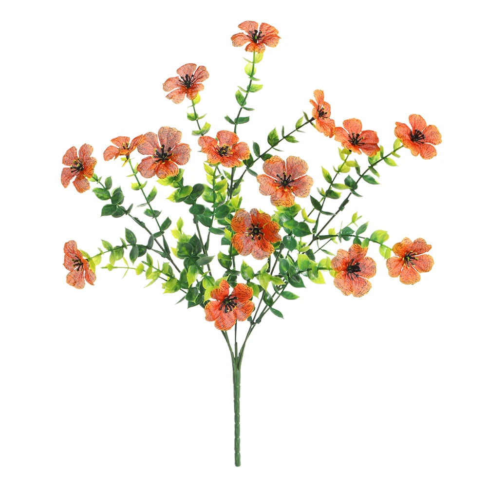 Künstlicher Blumenstrauß – 35 cm Dekoblumen für Zuhause & Hochzeit