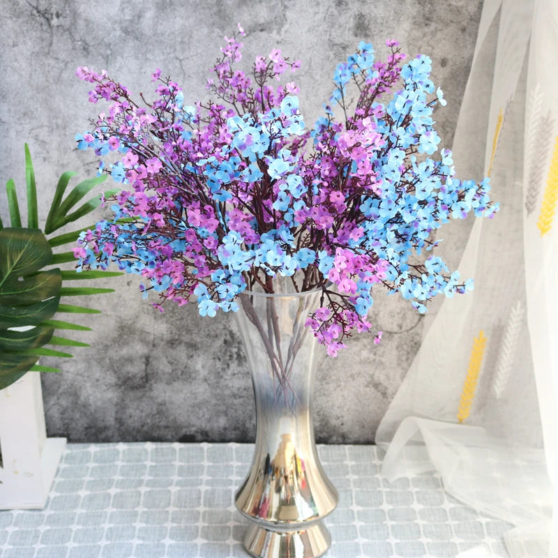 Künstliche Kirschblüten mit Schleierkraut – Dekorative Blumenzweige