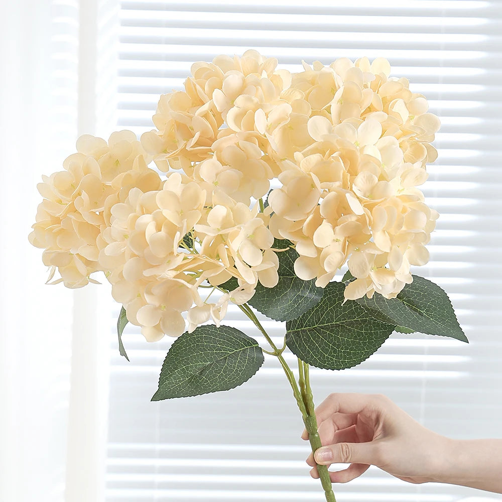 Künstliche Lila Hortensie – 46 cm Seidenblumen-Strauß