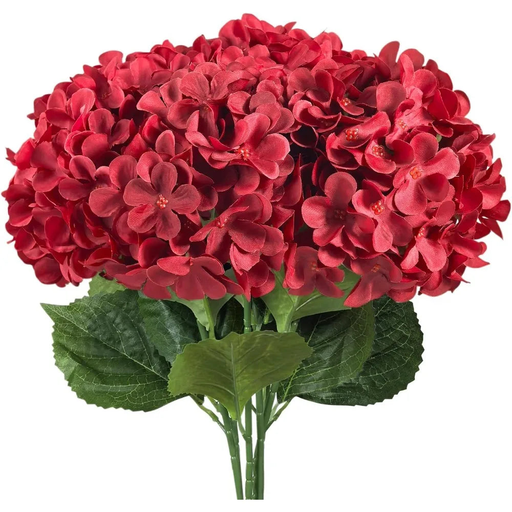 Künstliche Lila Hortensie – 46 cm Seidenblumen-Strauß