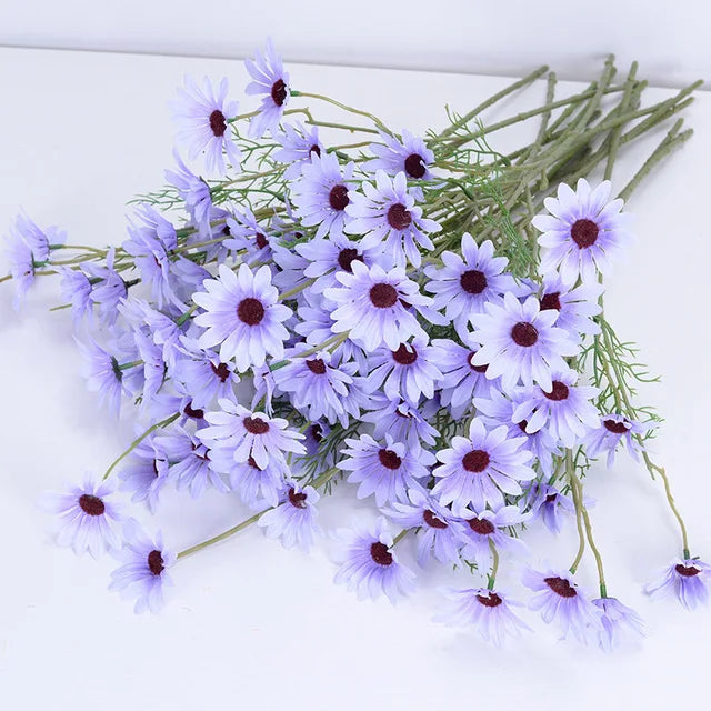Künstliche Holländische Chrysantheme – Kleine Gänseblümchen & Kamillenblüten