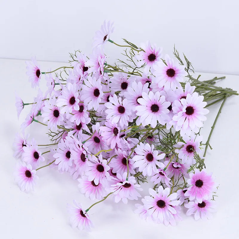 Künstliche Holländische Chrysantheme – Kleine Gänseblümchen & Kamillenblüten