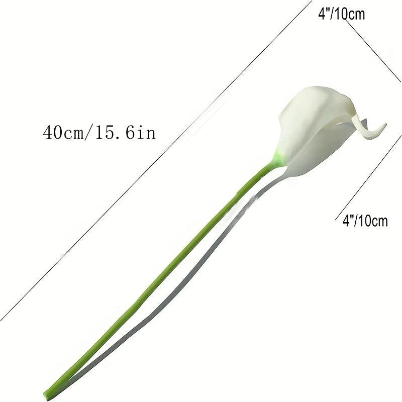 Künstlicher Calla-Lilienstrauß – Dekorative Blumen mit echter Haptik