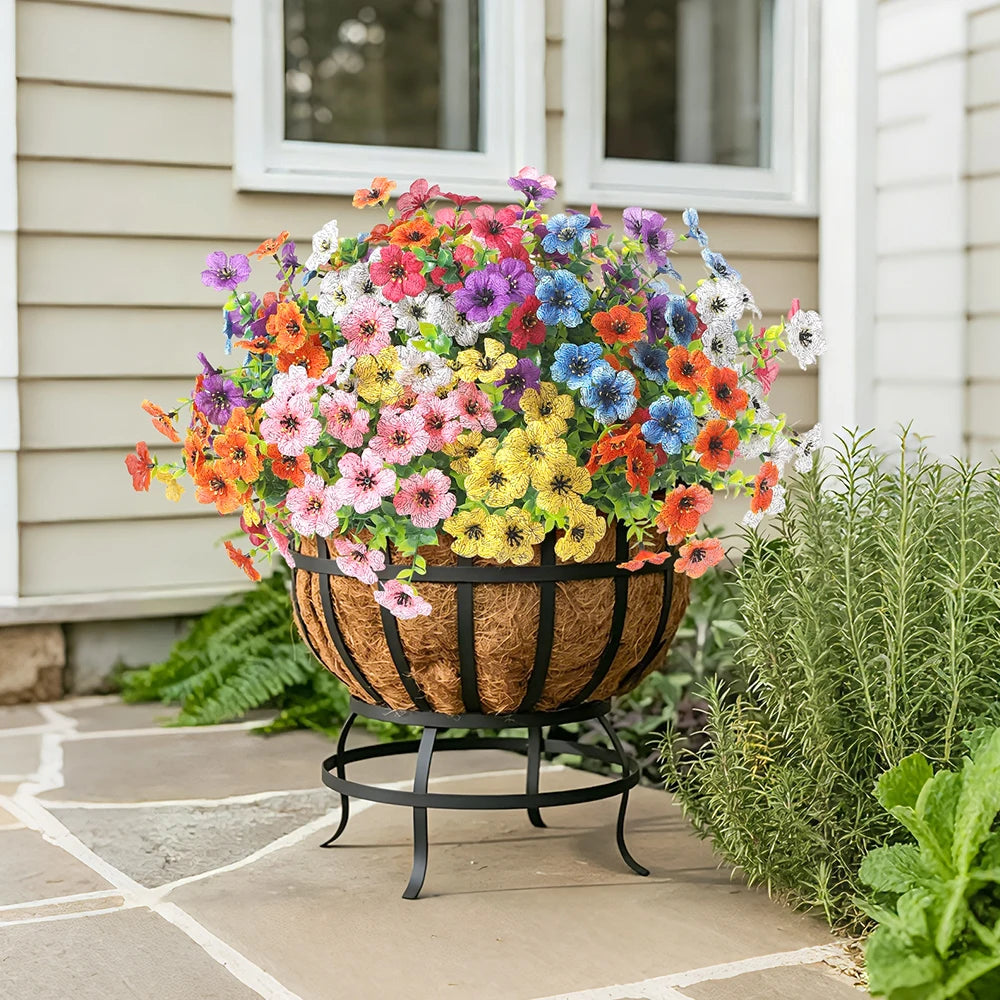 Künstlicher Blumenstrauß – 35 cm Dekoblumen für Zuhause & Hochzeit