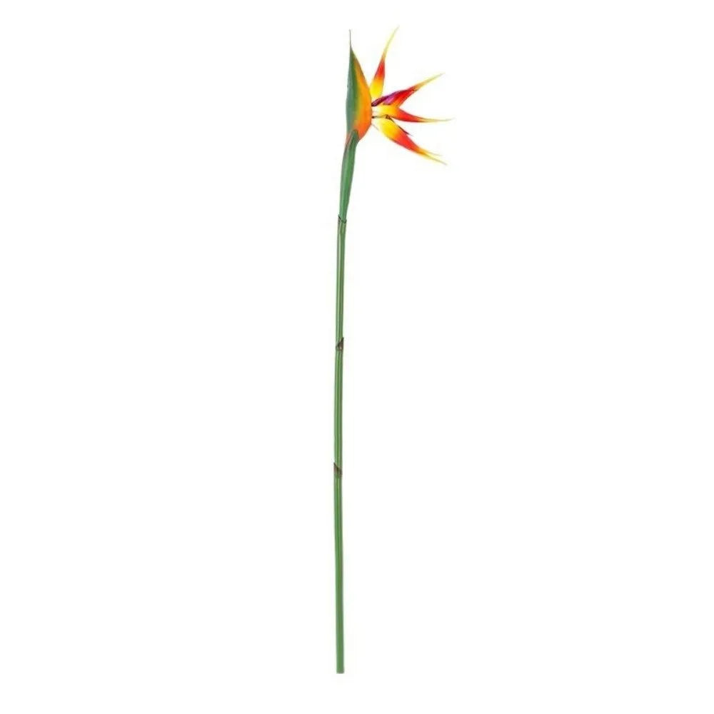 Künstliche Paradiesvogelblume – Langstielige Strelitzia-Dekoblume