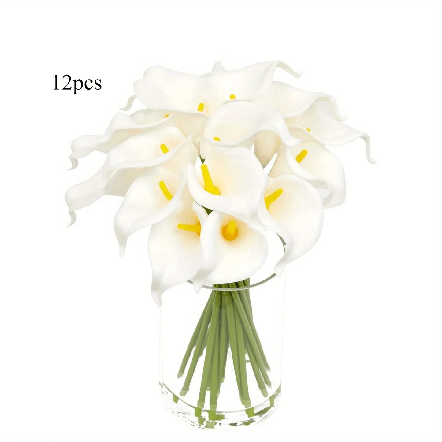 Künstlicher Calla-Lilienstrauß – Dekorative Blumen mit echter Haptik