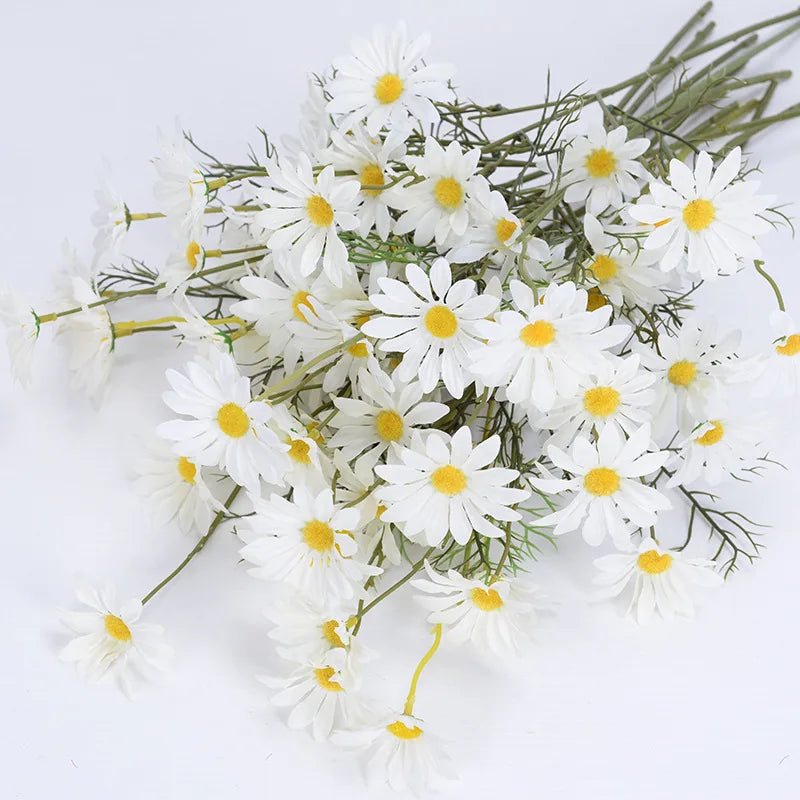Künstliche Holländische Chrysantheme – Kleine Gänseblümchen & Kamillenblüten