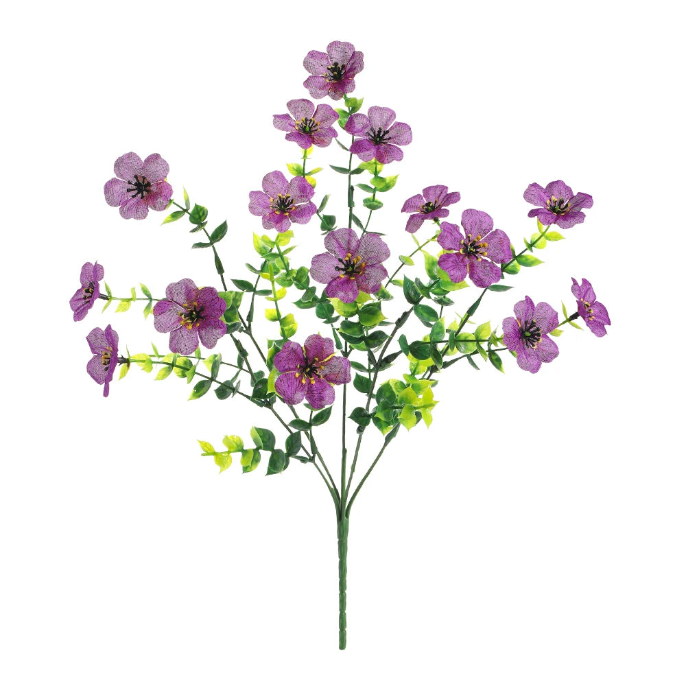 Künstlicher Blumenstrauß – 35 cm Dekoblumen für Zuhause & Hochzeit