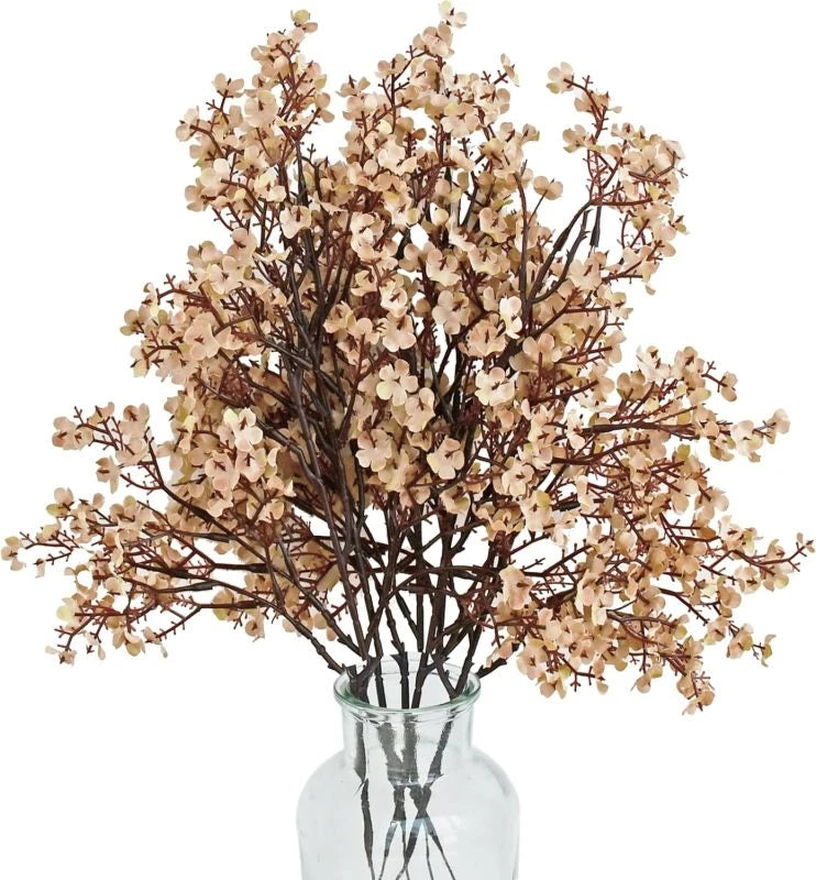 Künstliche Kirschblüten mit Schleierkraut – Dekorative Blumenzweige