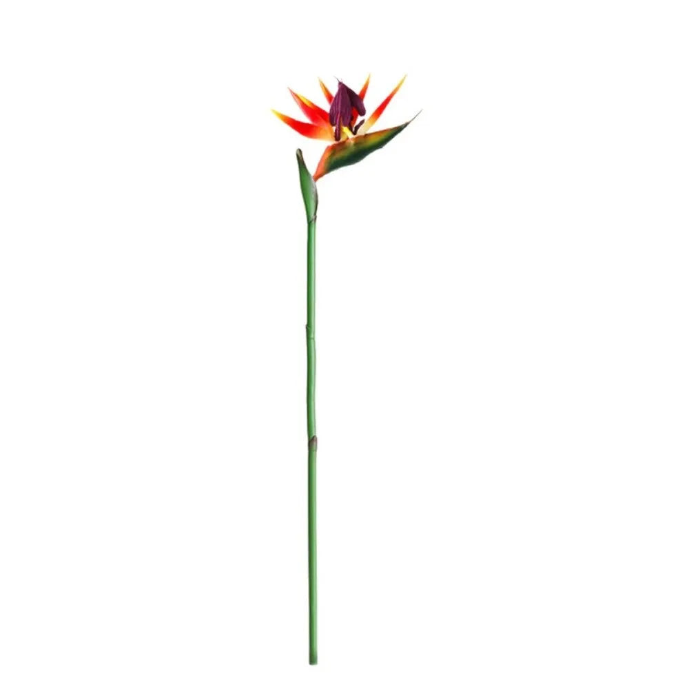 Künstliche Paradiesvogelblume – Langstielige Strelitzia-Dekoblume